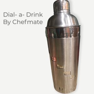 Chefmate• Dial-a-Drink• Stainless Drink Mixer•EUC!